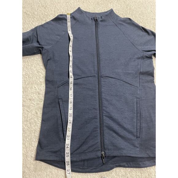 Puma athletic jacket Cloudspun full zip 599265-03 Blue women's size S MSRP $90 - Picture 2 of 10